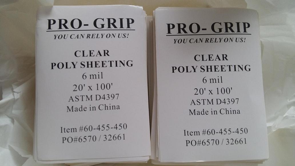 прозрачная полиэтиленовая пленка