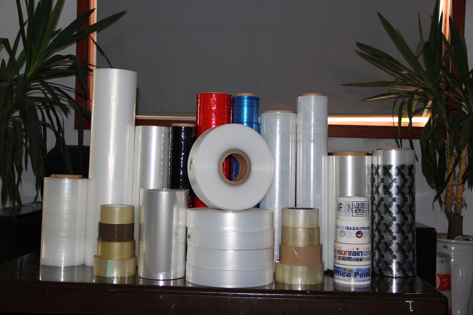 POF, PE, ПВХ пластиковые упаковочные материалы