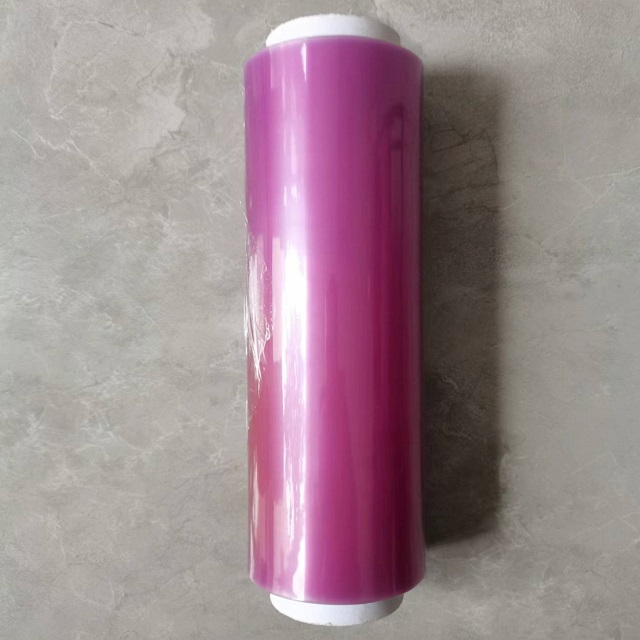 Цвет ПВХ цепляя пленка фиолетовый пленка